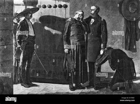 Maximilian execution Black and White Stock Photos & Images - Alamy