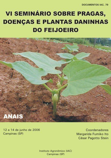 Vi Semin Rio Sobre Pragas Doen As E Plantas Daninhas Do Iac