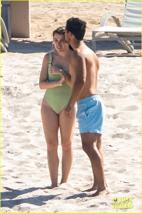 Newlyweds Taylor Lautner And Tay Dome Hit The Beach During Honeymoon In