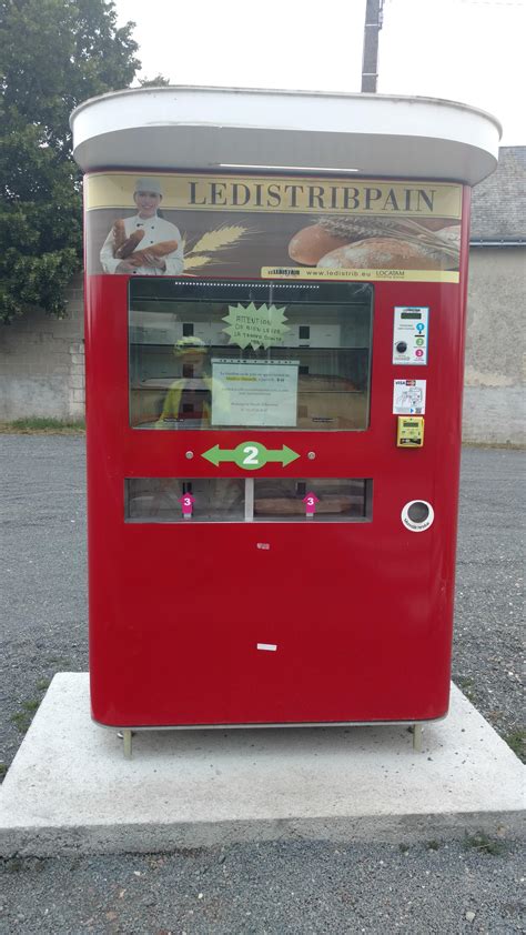 A Baguette Vending Machine I Saw In A French Village Nothing Will Stop People From Having Fresh