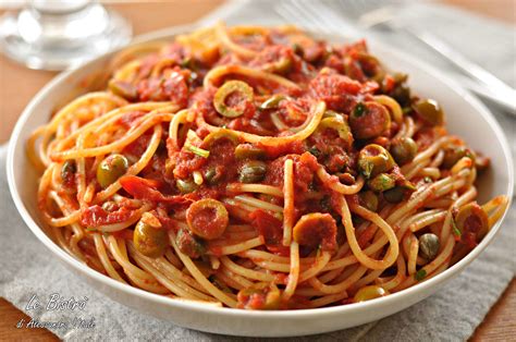 Ricetta Spaghetti Alla Puttanesca Ricetta