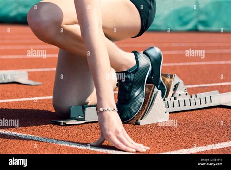 Sprinter Start Line Hi Res Stock Photography And Images Alamy