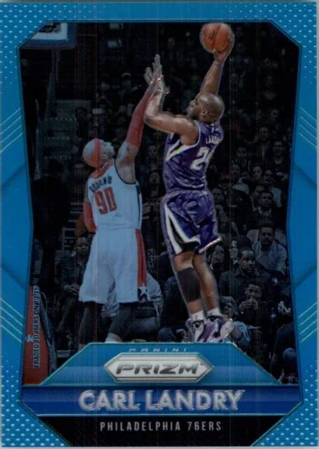 Carte Basketball Bleu Clair Panini Prizm Prizms Carl