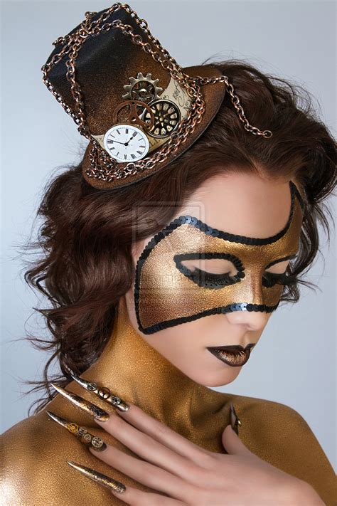 Steampunk Makeup By Funkynat2003 On Deviantart Steampunk Makeup