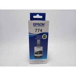 Jual Epson Tinta T7741 Pigment Black Ink Bottle 140ml C13T774140