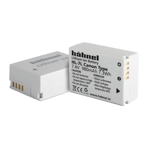 Hahnel Nb 7l Rechargeable Battery For Canon Plaza Cameras