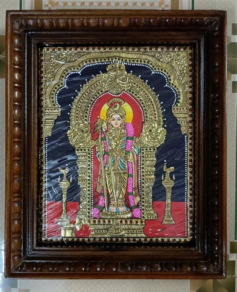 Thiruchendur Murugan Tanjore Painting At Rs Tanjore Paintings In