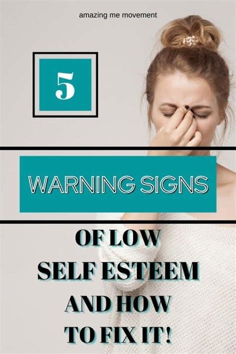 Signs Of Low Self Esteem And How To Overcome It