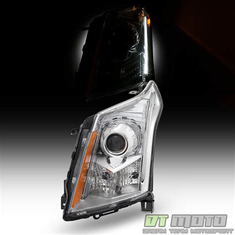 New Headlamps For 2010 2014 Cadillac Srx Headlight [hid Xenon Model] Driver Side Ebay