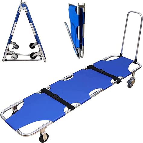 Medical Folding Stretcher Portable Aluminum Alloy Lightweight