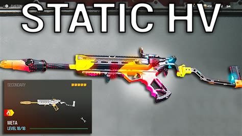 New Meta Static Hv Loadout In Warzone Best Static Hv Class Setup