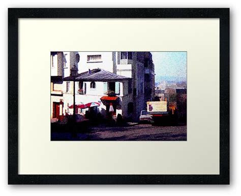 "Vintage Paris Cafe" Framed Prints by bloomingvine | Redbubble