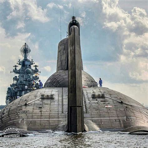 Akula Class Submarino Submarino Ruso Submarino Nuclear