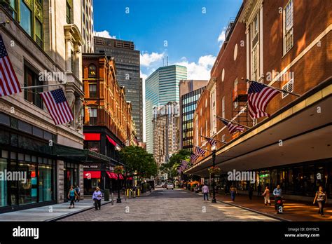 Downtown crossing boston hi-res stock photography and images - Alamy