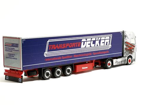 Streckermax Man Tgx Gx Planen Sattelzug Decker D Ren