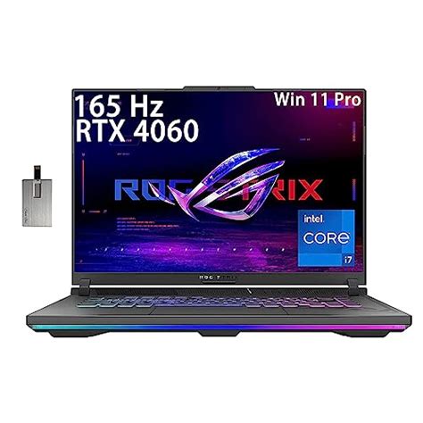 ASUS ROG Strix G16 Gaming Laptop 16 WUXGA 165Hz Display Intel Core