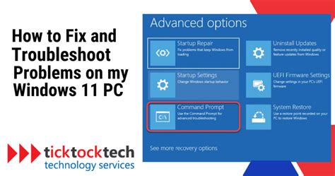 6 Troubleshoot Problems And Solutions On Windows 11 Pc In 2024 Ticktocktech