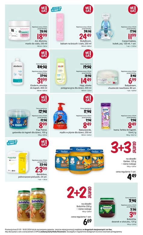 Rossmann Gazetka Promocyjna Oferty Rabaty Kupony Do