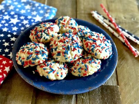 Bisquick Patriotic Pudding Cookies