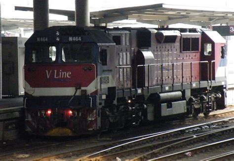 V Line N Class Locomotive No 464 City Of Geelong Southern Cross Station Melbourne A Photo On