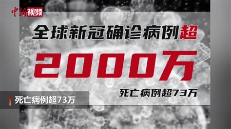 全球新冠确诊超2000万例 增1000万例仅用44天凤凰网视频凤凰网