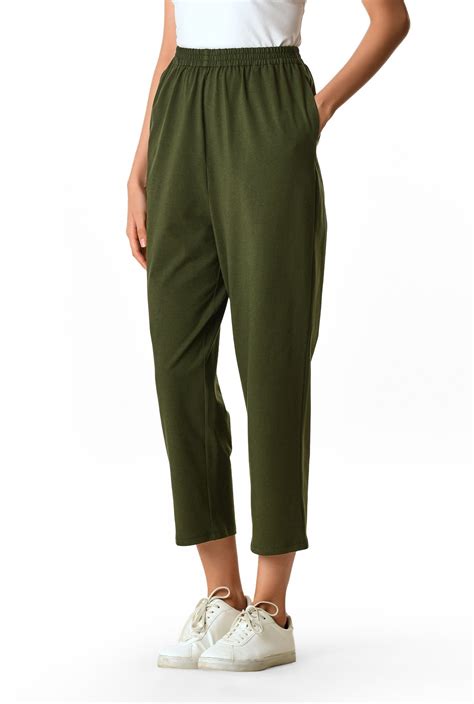 Best Women S Elastic Waist Dress Pants At Pat McDonald Blog