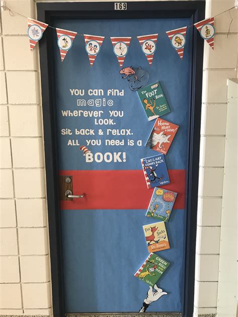 Dr Seuss Door Ready For Read Across America Week Dr Seuss