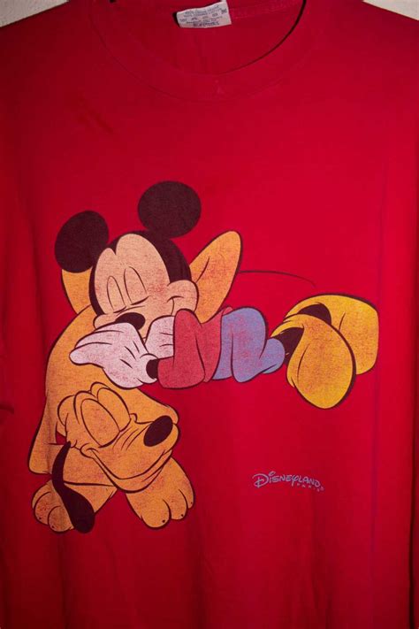 Disney × Vintage 90s Disneyland Paris Mickey And Pluto … Gem