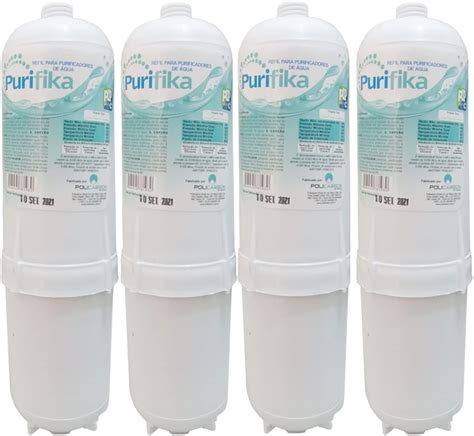 Kit Refil Filtro Agua Purifika Compat Vel Purificador Soft Everest