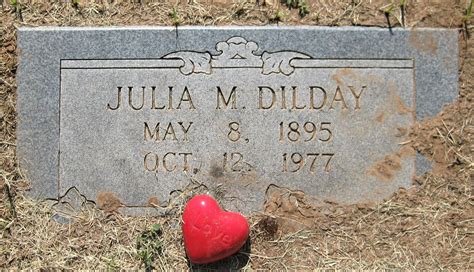 Julia Merriman Dilday 1895 1977 Find A Grave äreminne