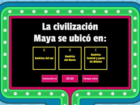 Los Mayas - Gameshow quiz