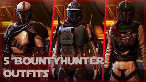 Unique Bounty Hunter Armors Swtor Youtube