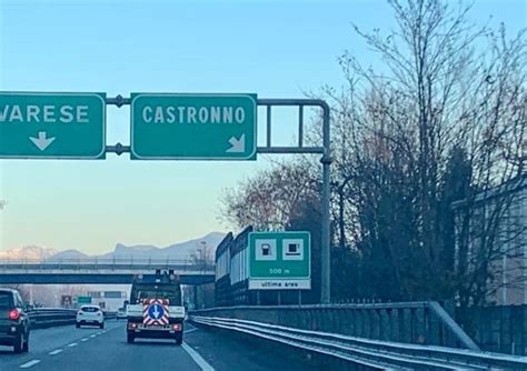 Autostrada A Le Chiusure Notturne Sulla Milano Varese