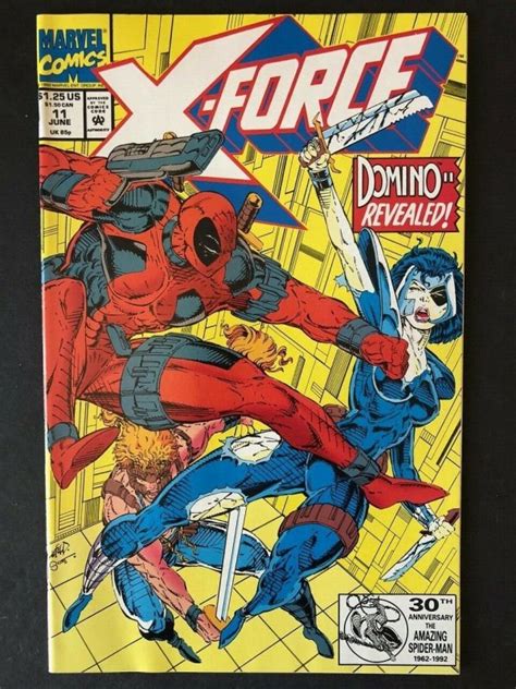 Marvel X Force 11 Rob Liefeld Cover Key Issue First Appearance Of