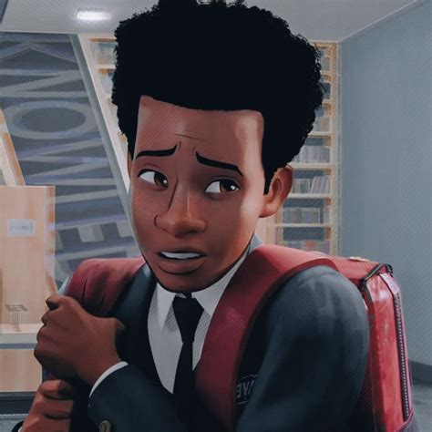 Spider Verse Miles Morales Icon Miles Spiderman Miles Morales