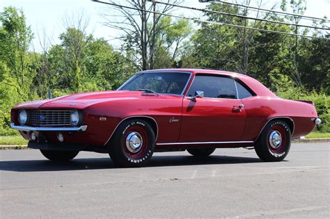 427 Powered 1969 Chevrolet Camaro Coupe 4 Speed For Sale On Bat