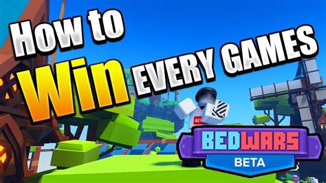 How To WIN EVERY GAME BEST STRATEGY BedWars ROBLOX YouTube