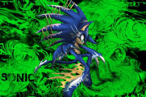 Demon Sonic Wallpaper By Bloodreign96 On Deviantart