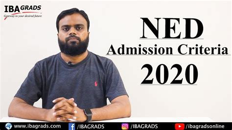 How You Can Take Admission In Ned Ned Admission Criteria 2020 Ned