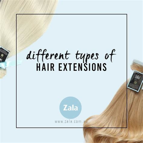 Various Styles Of Hair Extensions Zala Nz