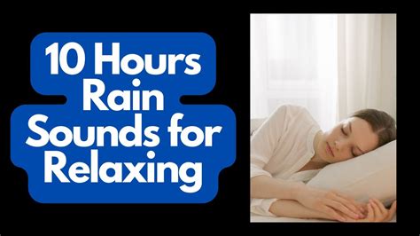 10 Hours Of Soothing Rain Sounds For Sex Youtube