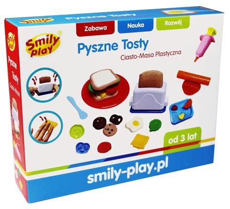 Ciasto Masa Plastyczna Pyszne Tosty Smily Play Mazak Marek Zaremba