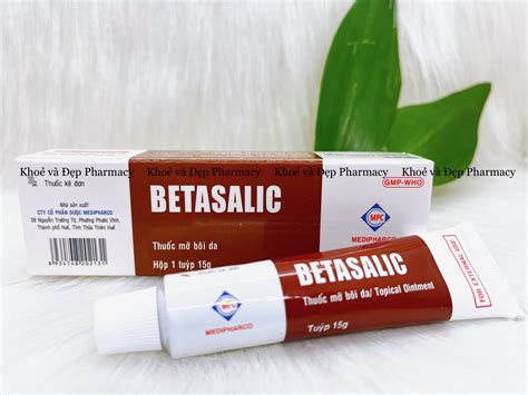 BETASALIC – Thuốc bôi điều trị chàm, viêm da,.. – KhoeVaDepPharmacy