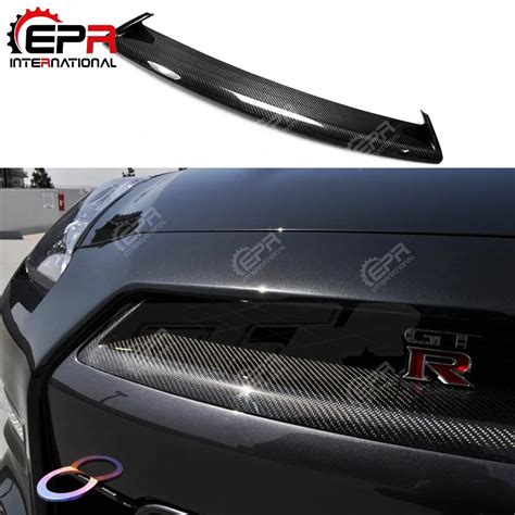 For Nissan R35 GTR After 2012 OEM Carbon Fiber Front Grille Mesh Car