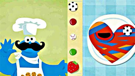 Sesame Street: Monster Cookie - Cooking Game - YouTube