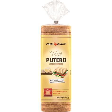 Tvojih 5 Minuta Hleb Tost Putero Tvojih 5 Minuta 500g Maxi