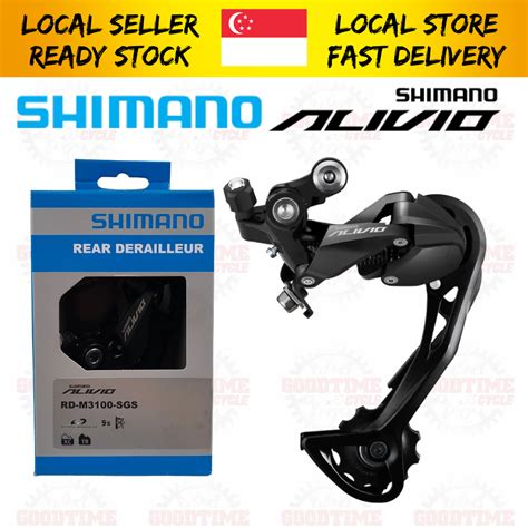 Shimano Alivio Rd M Sgs Speed Rear Derailleur Shadow Long Cage