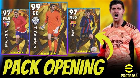 PACK OPENING EM BUSCAR DO T COURTOIS NO EFOOTBALL MOBILE 23 YouTube