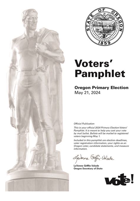 Elections Voters Pamphlet Benton County Records And Elections Oregon