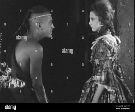 Last of the Mohicans vintage movie screen Stock Photo - Alamy